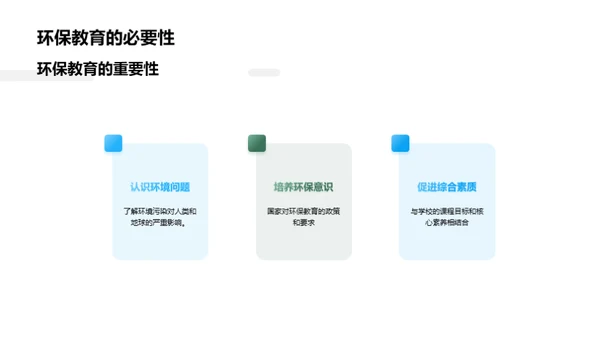 绿色启蒙：环保教育新纲领