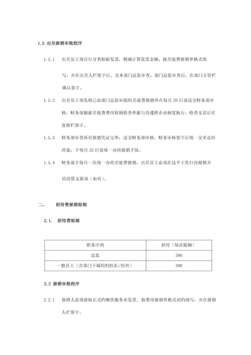 某公司费用报销管理制度.docx