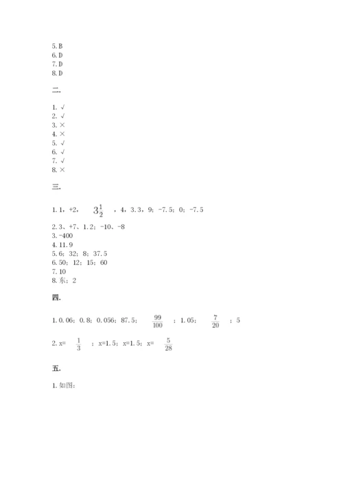 浙教版数学小升初模拟试卷附参考答案【黄金题型】.docx