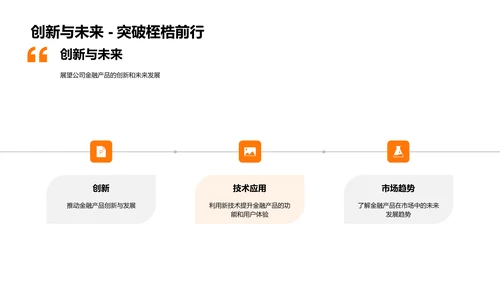 金融产品掌握PPT模板