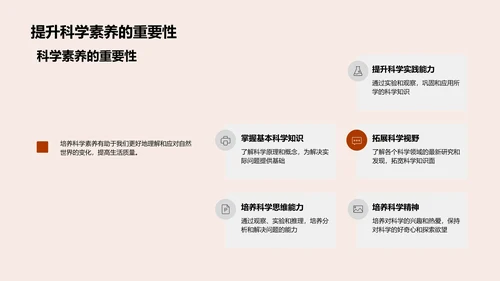 初探自然科学PPT模板