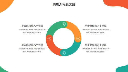 白色小清新工作总结汇报PPT模板