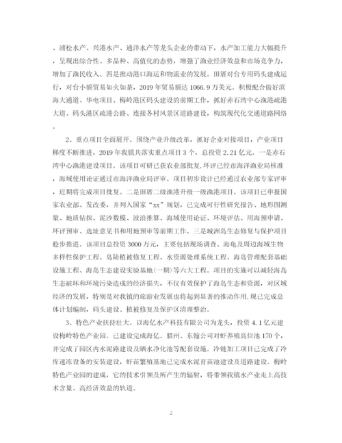 精编之乡镇工作总结范文.docx