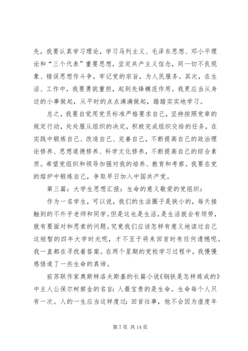 思想汇报：努力的意义 (2).docx