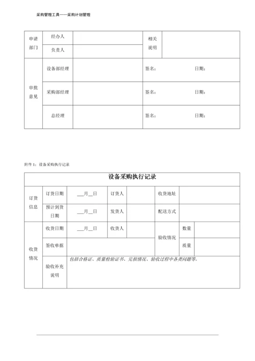 345 设备采购计划表-4页.docx