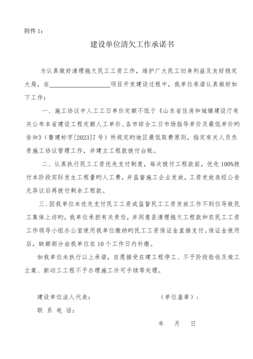 建筑领域民工工资支付管理规定.docx