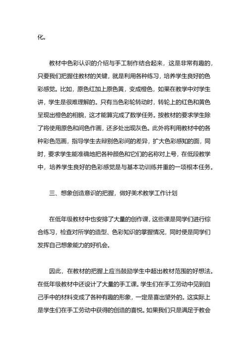 小学美术教师个人工作总结范文.docx