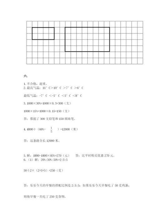 海南省【小升初】2023年小升初数学试卷【综合卷】.docx