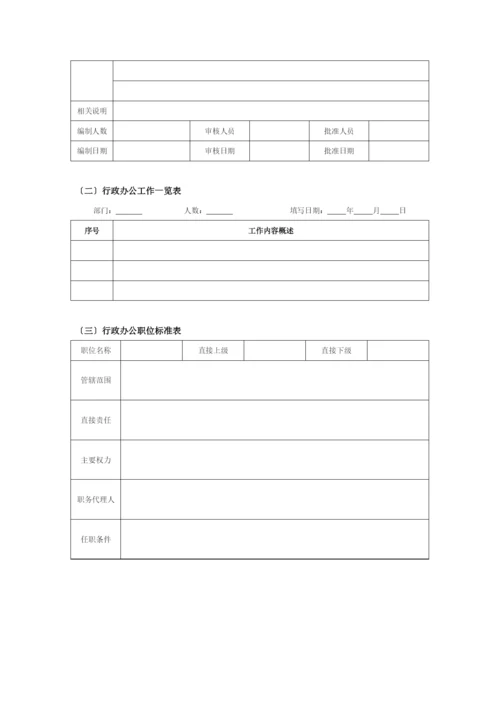 行政管理常用表格-行政管理常用表格.docx