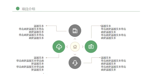 绿色简约阅读交流通用PPT模板