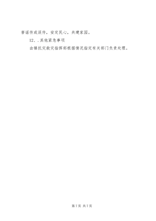 乡镇自然灾害突发事件应急预案.docx