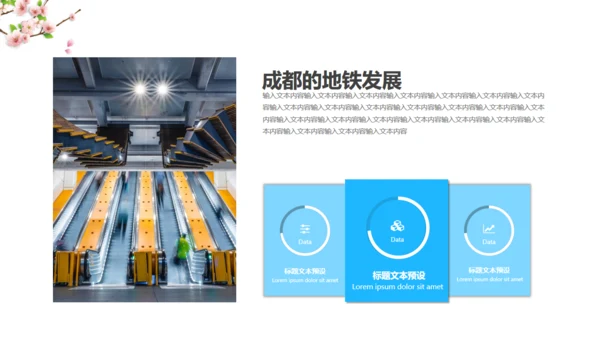 美丽成都城市宣传通用PPT模板
