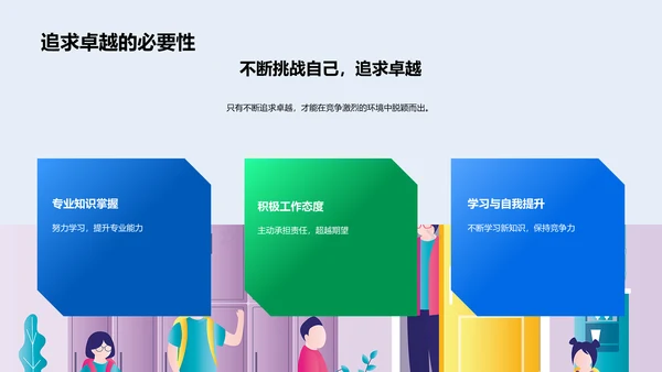 硕士学习攻略PPT模板