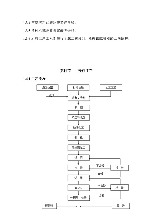 钢结构工程施工工艺标准(最新整理）