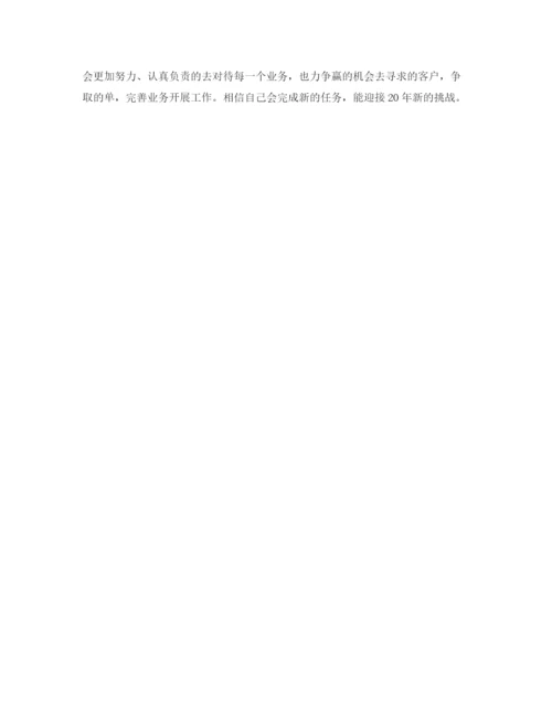 精编之业务员销售的工作计划范文.docx