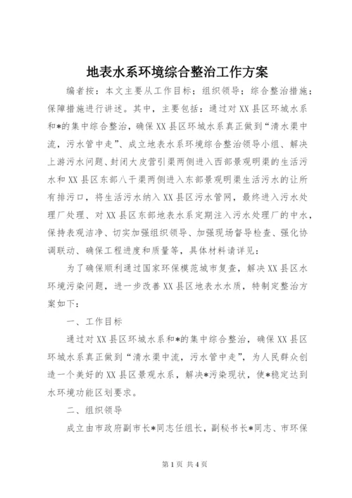 地表水系环境综合整治工作方案.docx