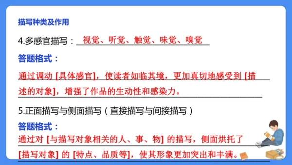 六年级上册期末复习  写人记事文阅读专题复习课件