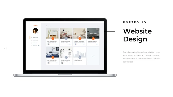 创意黑白调极简主义公司简介动态PPT模板