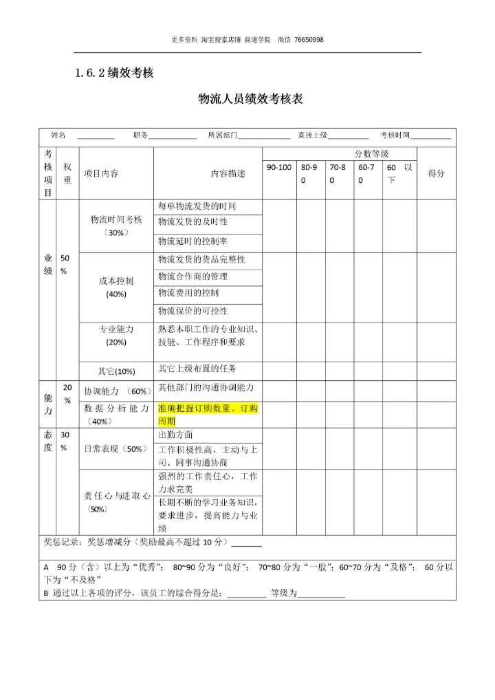 物流专员岗位职责.docx