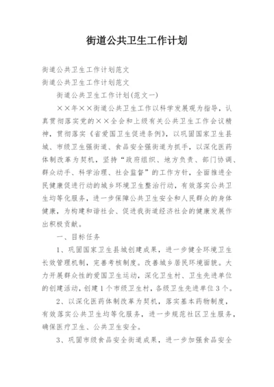 街道公共卫生工作计划_3.docx