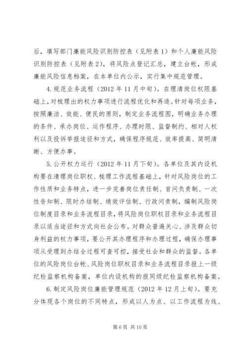 质监局廉能管理工作方案.docx