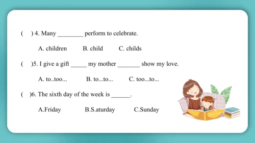 Unit 4  January is the first month Lesson 23 - Les