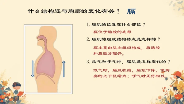 人教版（新课程标准）七年级下册4.3.2 发生在肺内的气体交换课件(共20张PPT)