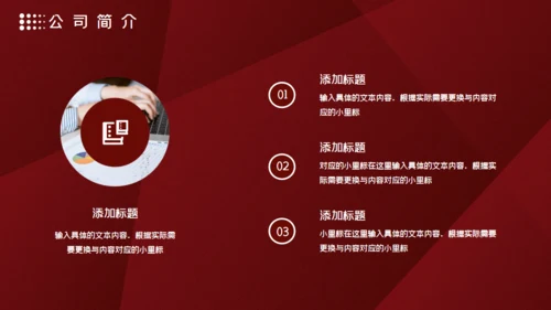 高端红色商务计划书通用PPT模板
