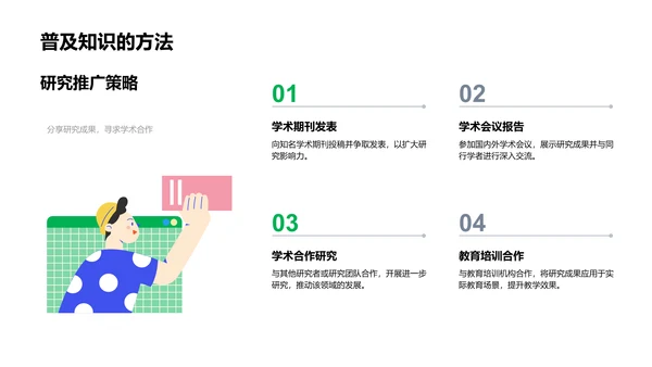 学术研究汇报PPT模板