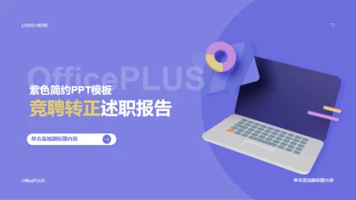 紫色创意教育培训课件PPT案例