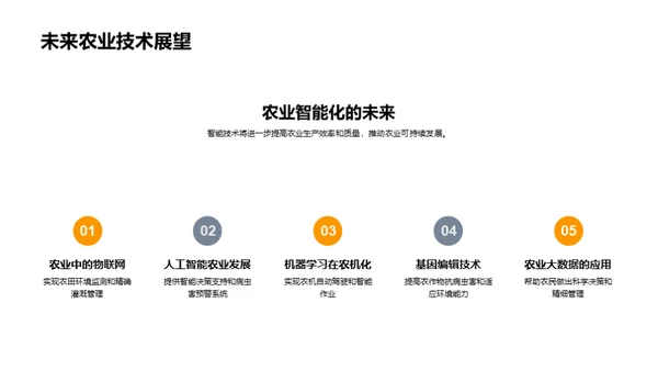 农业赋能：科技引领之路