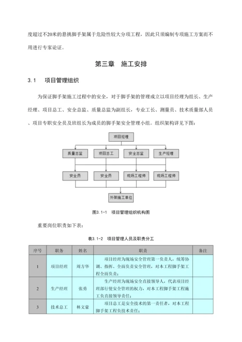 脚手架施工方案成品卸料平台报监理.docx