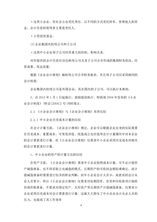 会计论文-小企业会计准则的出台.docx