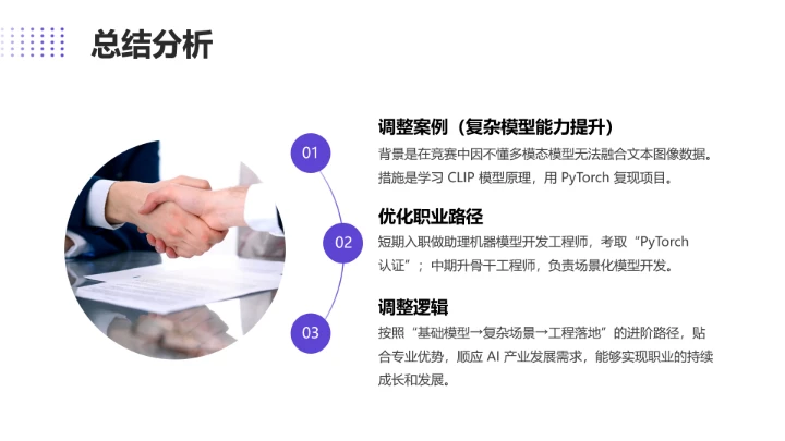 计算机科学与技术专业大学生职业生涯规划求职综合展示PPT