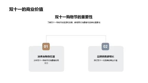 双十一购物攻略