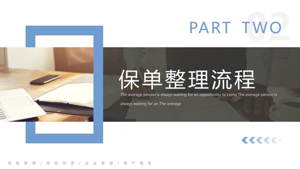 保险公司投何保单整理分享PPT模板