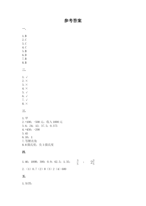 人教版六年级数学小升初试卷【精选题】.docx