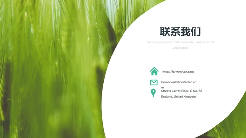 绿色自然生态环境保护能源动态PPT模板
