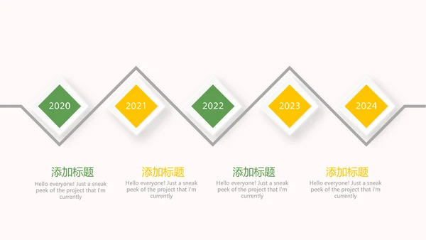 绿色健康营养师年终工作总结动态PPT