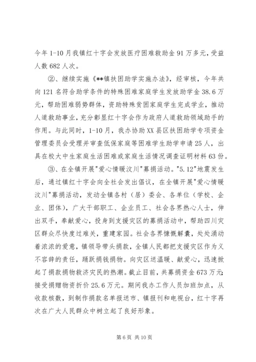 乡镇社会事务办工作总结_1.docx