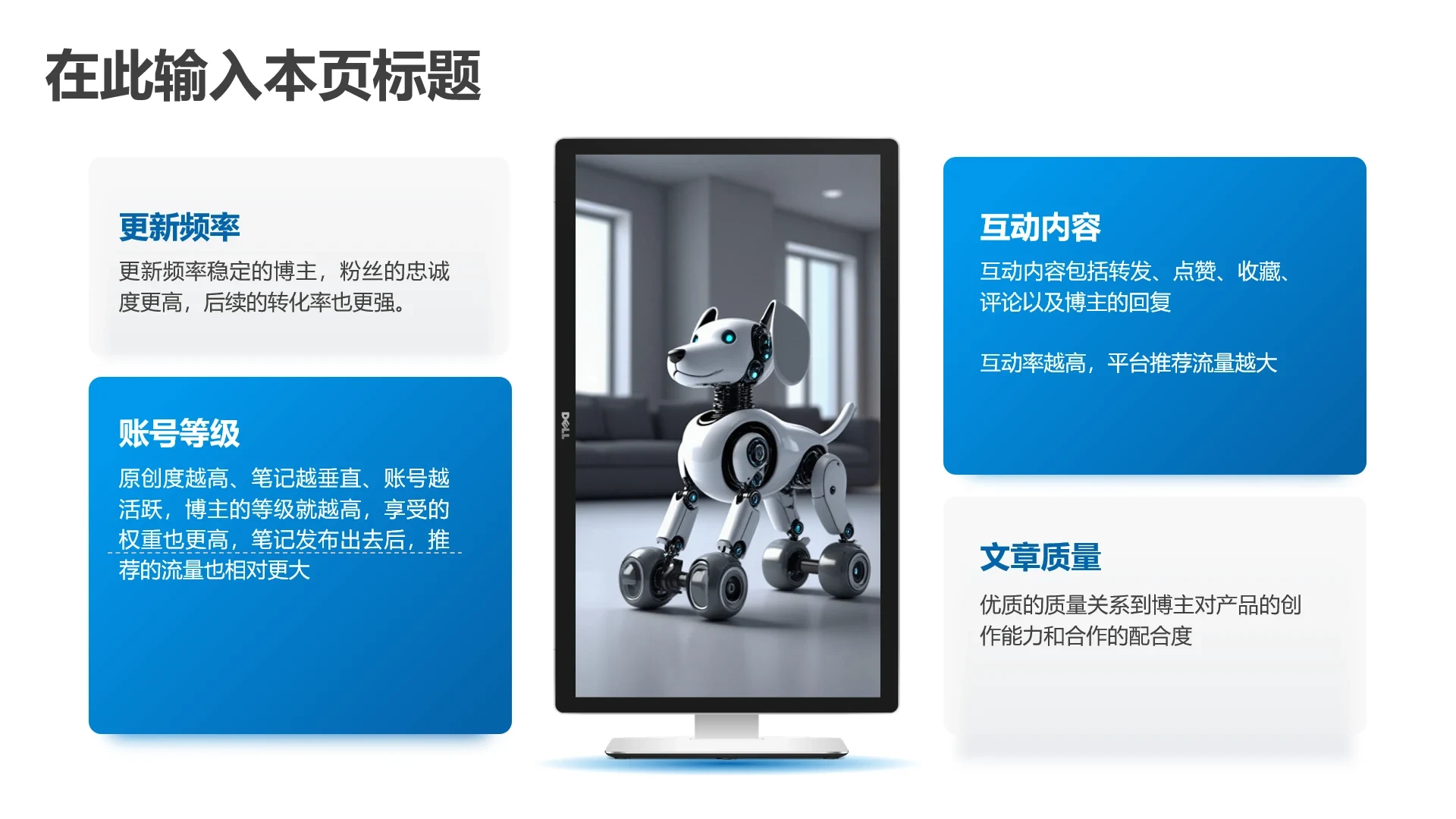 产品介绍-蓝色简约风4项