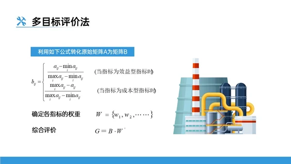蓝色插画风工业生产运作管理培训员工企业选址ppt