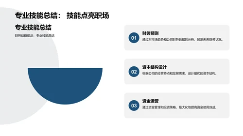 财务战略规划述职