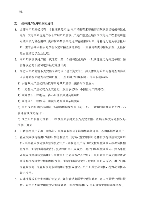 房地产综合项目案场标准规范管理新规制度完整版.docx