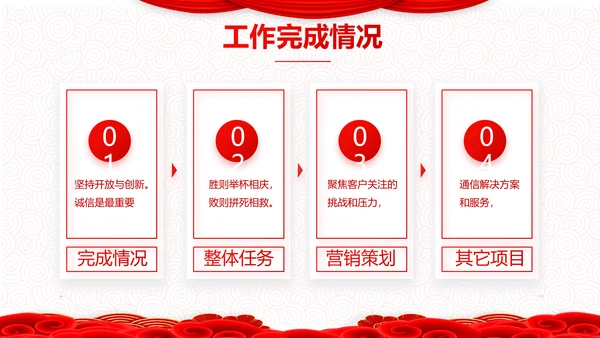 红色简约学校春节晚会活动策划动态PPT模板