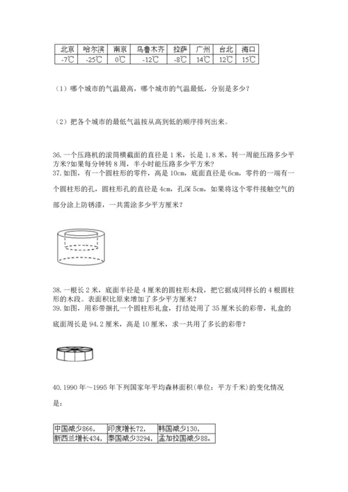 六年级小升初数学应用题50道附答案（实用）.docx