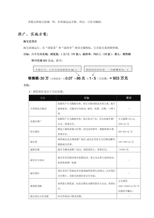 传统企业之电子商务运营专项方案.docx