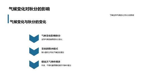 秋分气象与生活