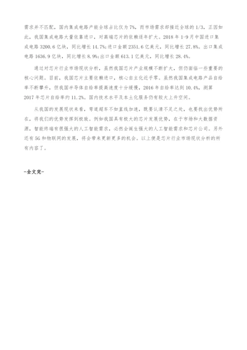 芯片行业市场现状分析-产业报告.docx