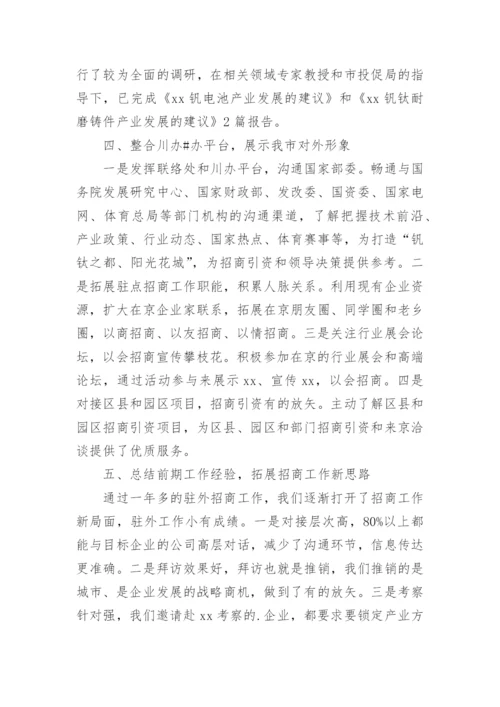 驻点招商年度工作总结.docx